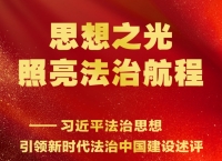 思想之光照亮法治航程——习近平法治思想引领新时代法治中国建设述评