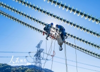 安徽六安：应对寒潮 保冬季电力供应