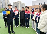 江西武宁：交通安全知识进校园