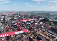 我国自主研发的双燃料客滚船交付海外客户